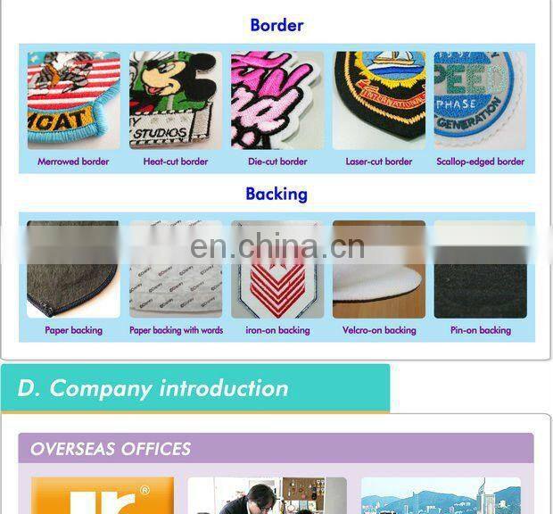 Popular Navy Duck Applique Embriodery Patch For Clothing Accessory