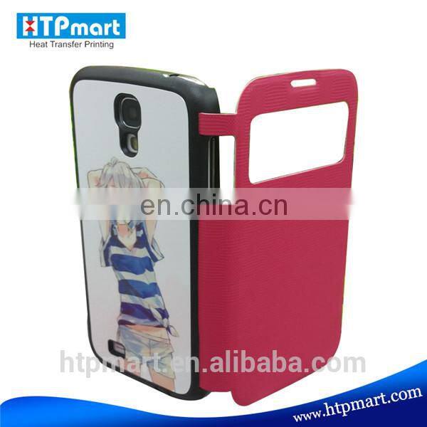 High Quality PU Leather Flip Phone Case for sublimation