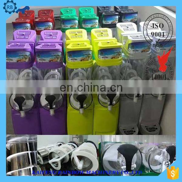 Different Types 2Bowls 3 Bowls Fruit Ice Slush Maker Machine With Low Price