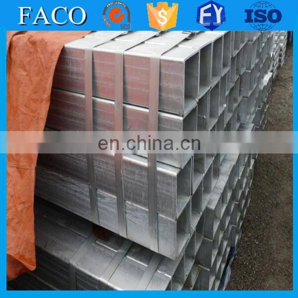 FACO GI RHS ! galvanized steel tube666 gold supplier 6 inch pre galvanized steel pipe