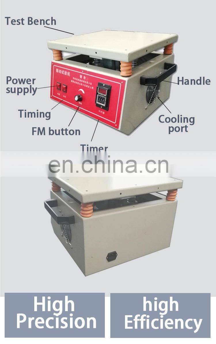 table price/electrodynamic shaker price/carton vibration test machine