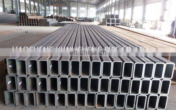 STK400,SS400 hollow section ERW ms square rectangular steel pipe/tube