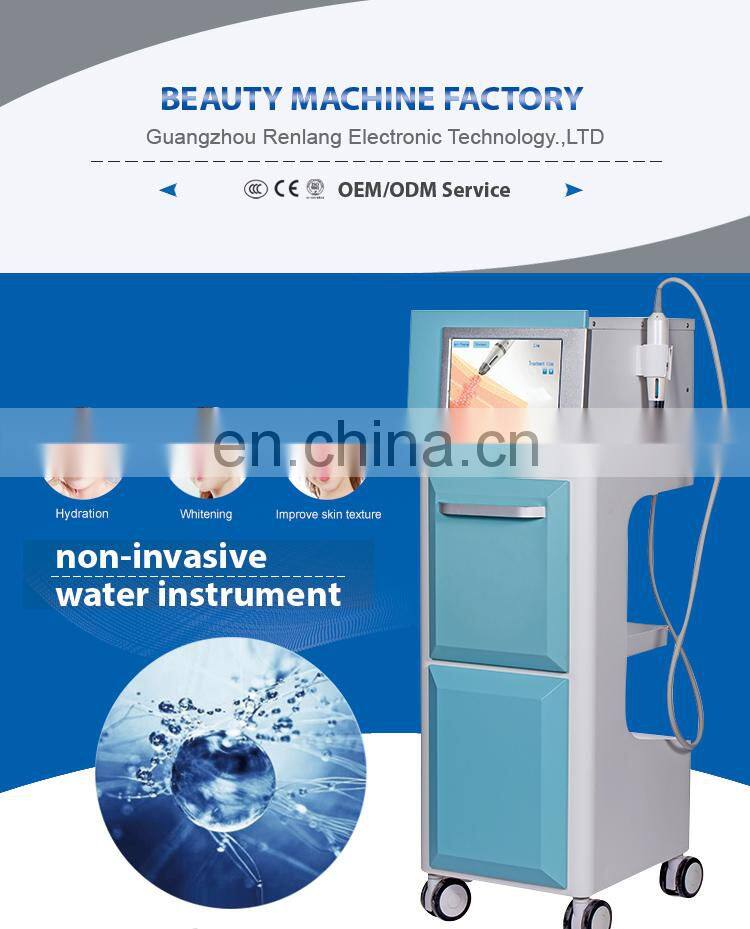 Noninvasive Water Mesotherapy Wrinkle Removal Skin Tightening Machine