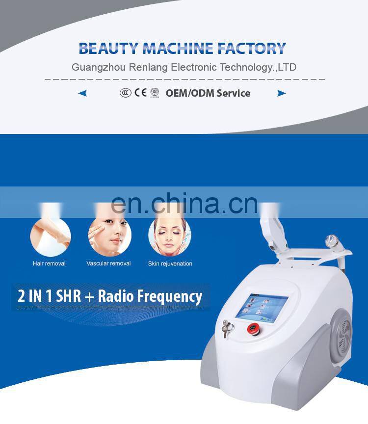 Best Selling Multifunction ipl+rf shr Hair Removal Beauty Salon Machine