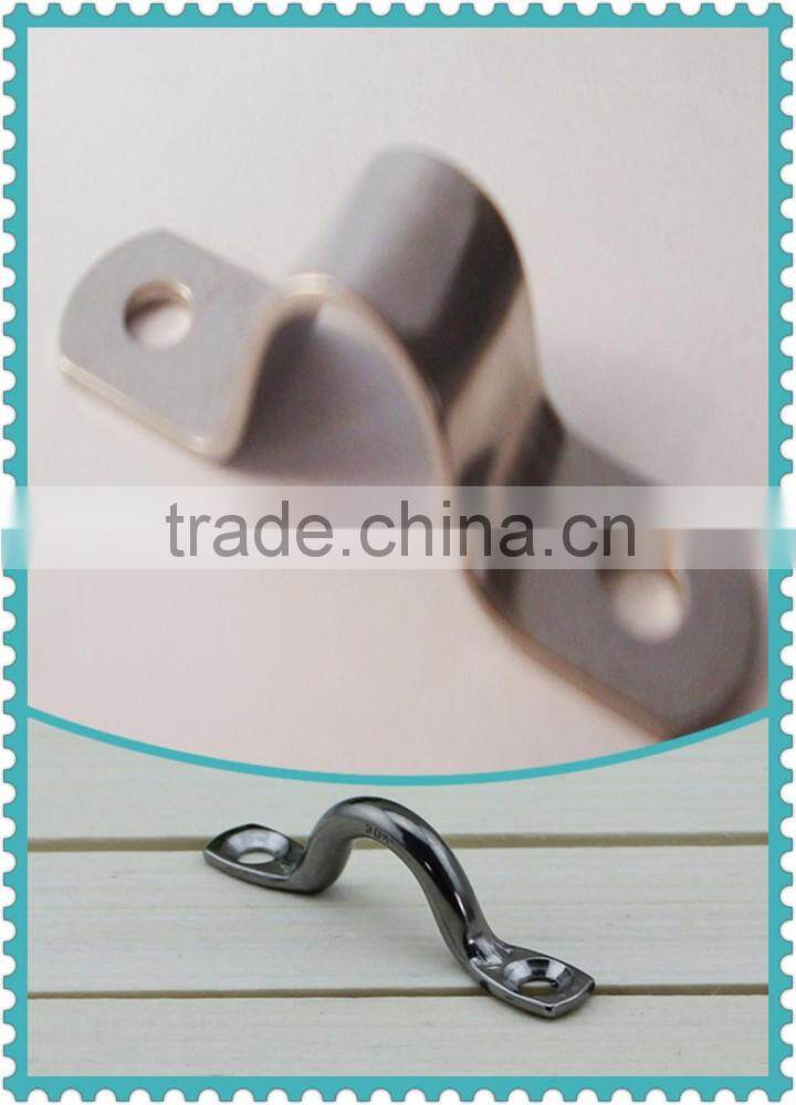 marine pad eye , rigging hardware, stainless steel eye plate
