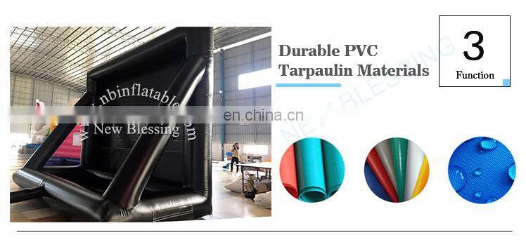 Best price inflatable cinema screen, used inflatable tv movie air projection screen outdoor