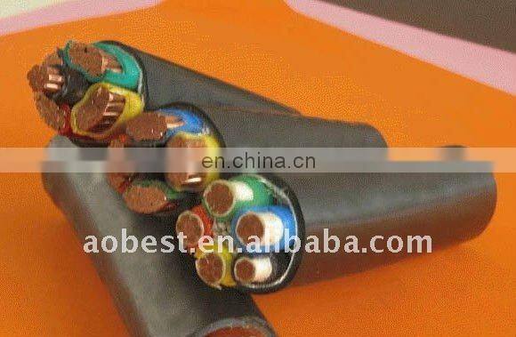 4*185mm2+95mm2copper core XLPE flexible cable