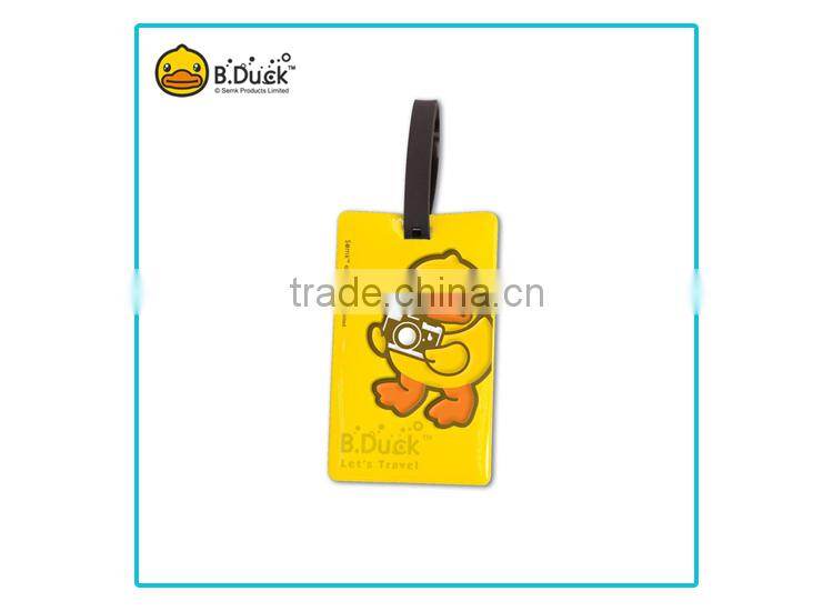 Hot sale wholesale plastic pvc luggage tag