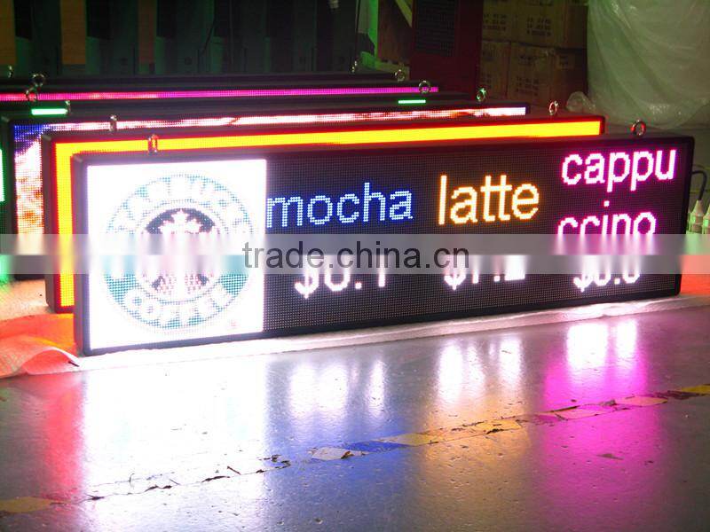 led display/led message sign/led pharamcy cross long communication distance wifi liyi rf module