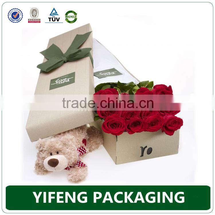 China Window Design Flower Box/ Gift Flower Box