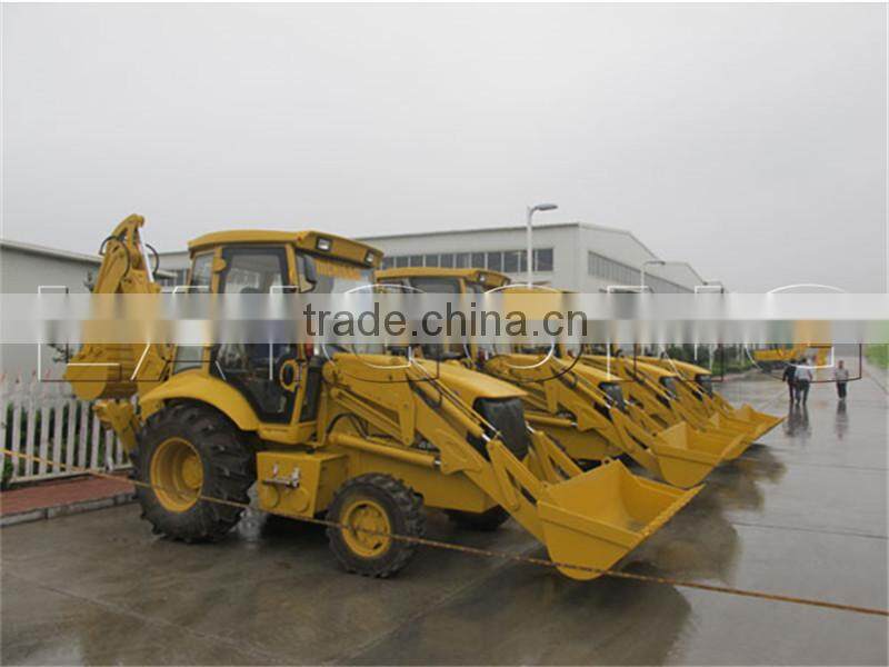 mini loader with backhoe bucket with price for sale