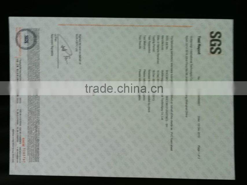 high quality pvc gypsum ceiling board /hot size 1.22m*2.44m/biggest manufacturer in Shanghai