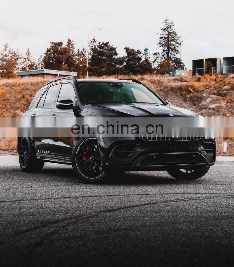 Rudne Perfect Fitment Kits For 2021 Mercedes-Benz GLE W167 Upgrade GLE63 63S Body Kit Front Bumper Rear Bumper Grille