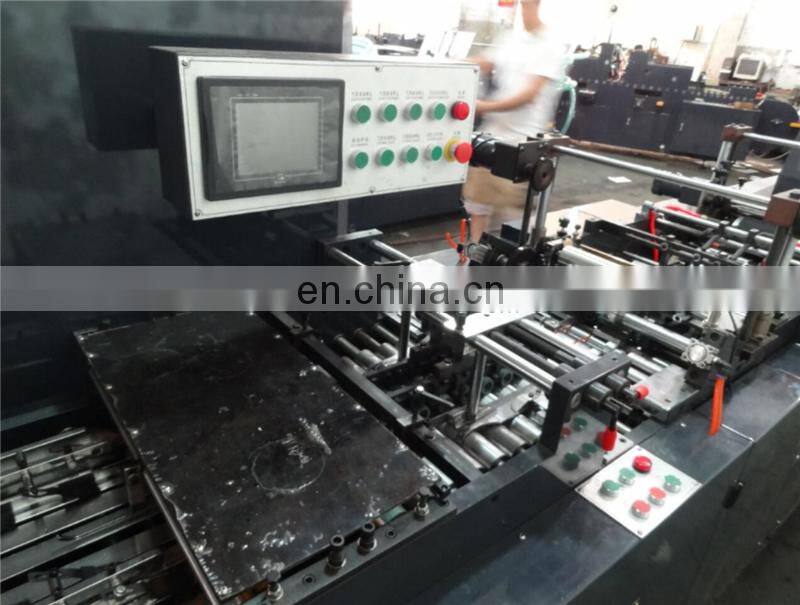 UT266 high speed Multifunctional Automatic Wallet & Pocket Envelope Making Machine with Peel & Seal gum window