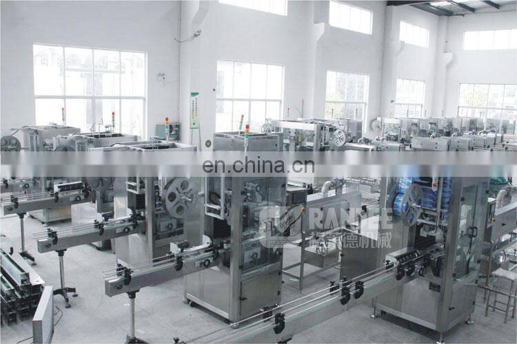 Automatic Bottles Shrink Sleeve Wrap Labeling Machine Price