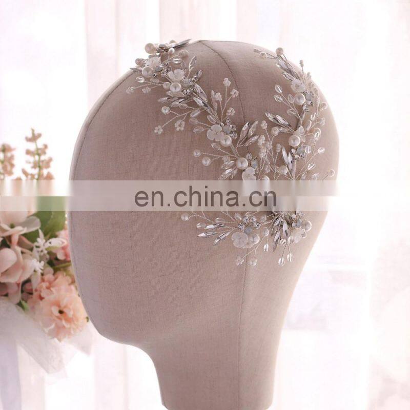 Silver Gold Bride Headwear Rhinestone Hair Jewelry for Women Tiaras Luxury Crystal Wedding Crown Diamond Bridal Headwear