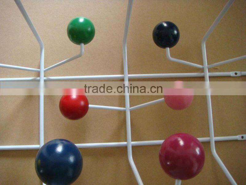 Living room decorative hang it all iron coat rack