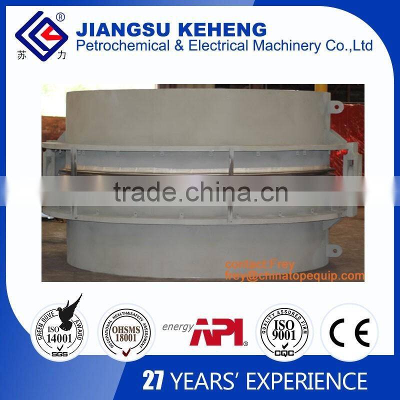 High pressure resistant 0.1 ~ 1.6Pa S.S.304 pipe compensator, rubber expansion joints