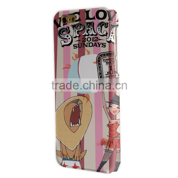 for iphone 6 case PC popular 3d mobile phone cover