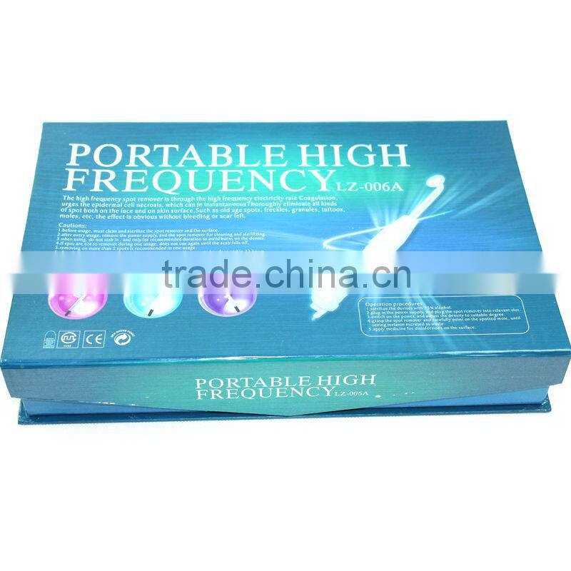 New handheld high frequency 2015 New Product Facial Rejuvenation High Frequency Machine ozone generat beauty machine