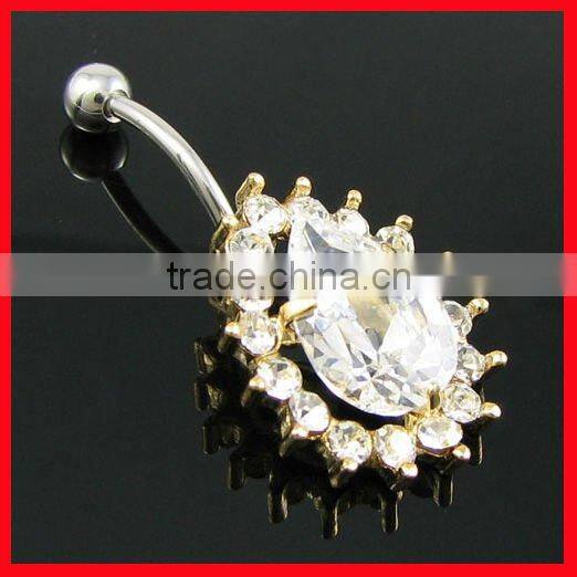 fashion piercing body jewelry acrylic navel ring