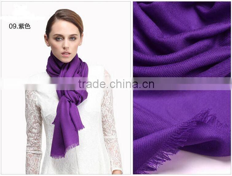 Wholesale Solid Color Twill Alpaca Girls Wool poncho