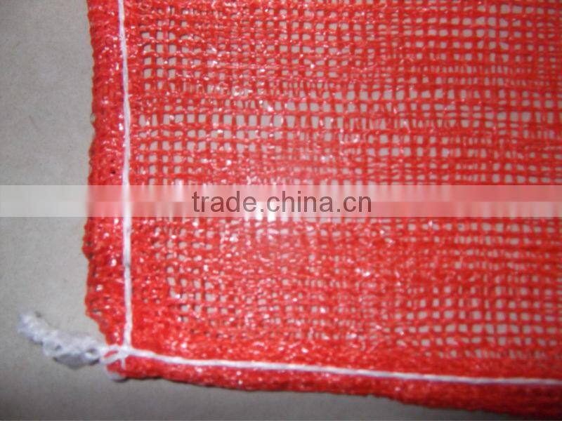 Tubular potatos and onions leno sacks for packing