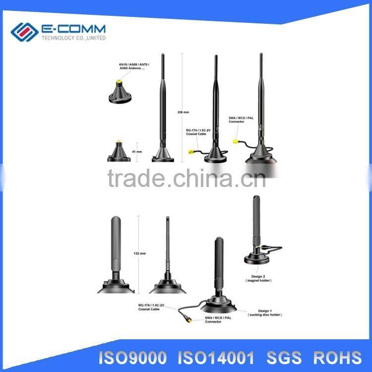 Router 3G External Antenna 850-2170MHz Magnetic Antenna with TS9/CRC9/SMA