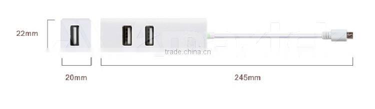 Portable Micro USB OTG Card Reader USB & 3 Port USB Hub
