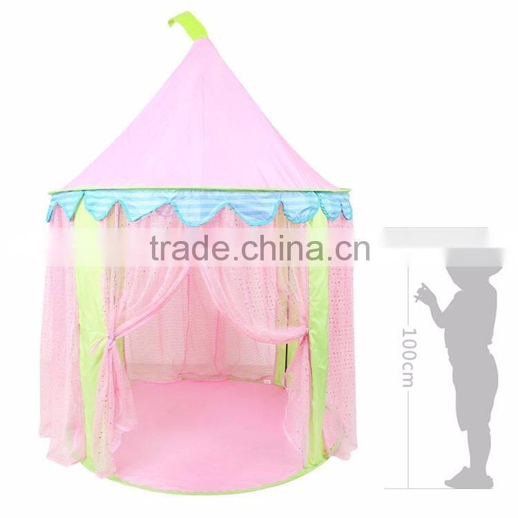 Kids Castle Tee-Pee Tent Princess Castle Kids Tent Play House Baby Child Kid Play Tent
