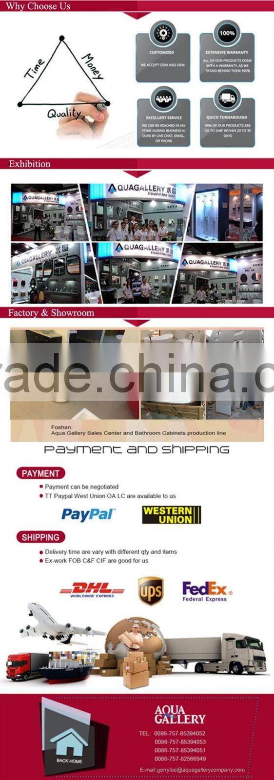 Oval Shaped Acrylic Comfortable Style Bathtub MBA222