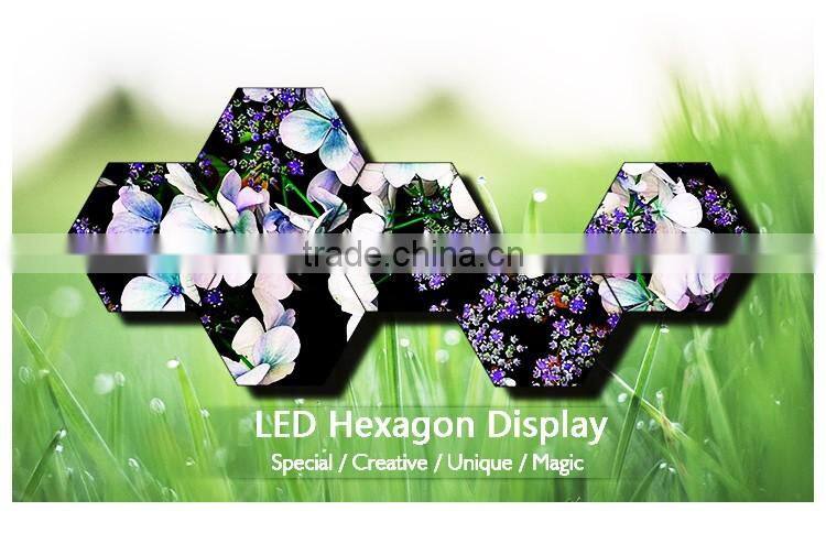 2016 new top hanging 3d led display led screen for indoor decoration club/disco