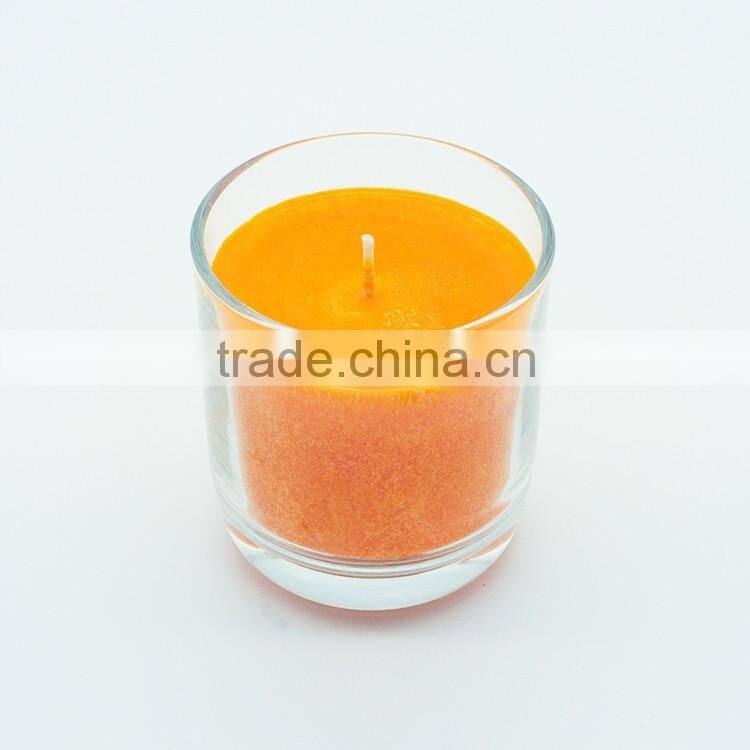 Painted scented candle/ scented soybean candle/ scented candle in glass jar