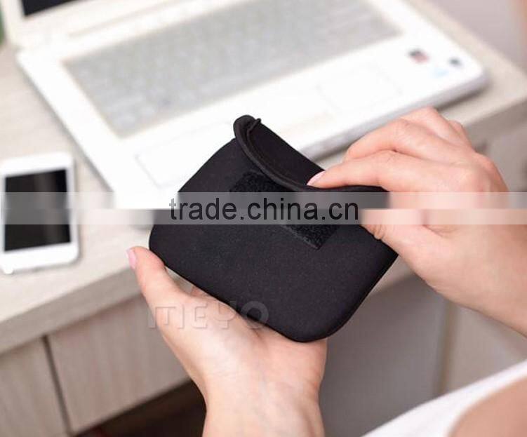 Mini travel digital accessories bag packing organizer with data cable earphone