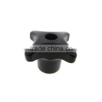 Hot Sale Plastic Four Lobed Knob Threaded Through Hole