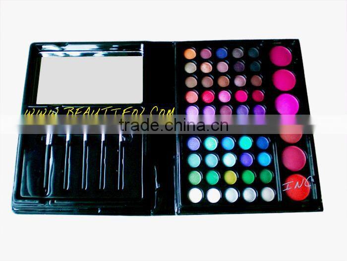 Glitter eyeshadow and lip gloss: 7 colors /OEM factory/cosmetics/eyeshadow