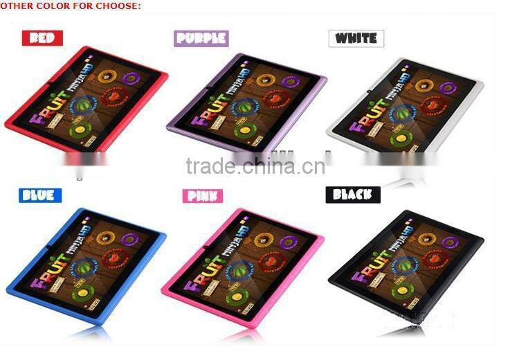 Univerisal high quality 7 inch Allwinner A13 Q88 tablet pc andriod 4.0