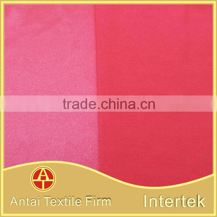 Shiny weft knitting crepe silk satin fabric price for stage dress