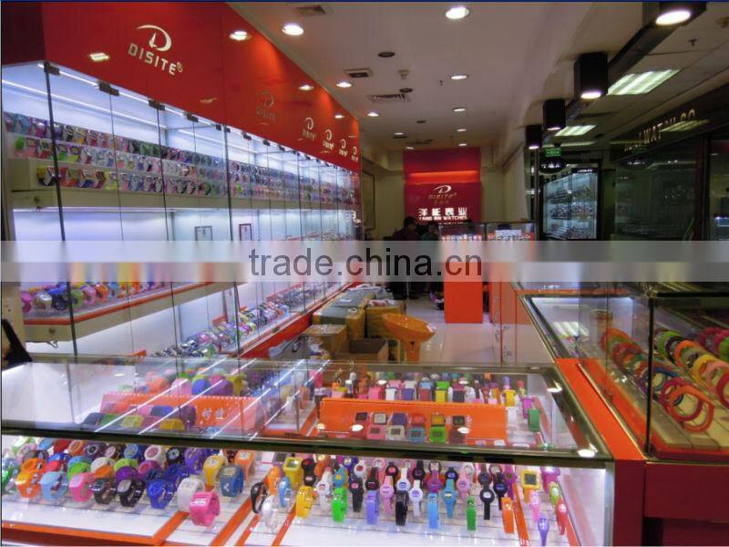 Top selling famous geneva stainless steel stylish quartz watch