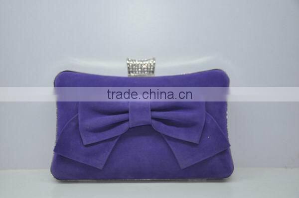 blue evening bag