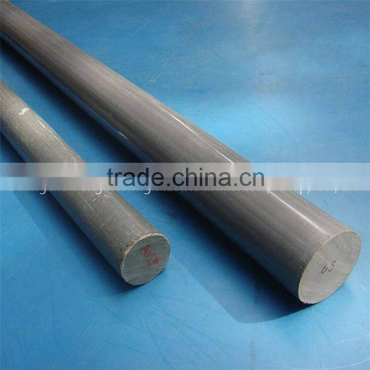 Guangzhou customized plastic material rods tough hard pvc round plastic bar