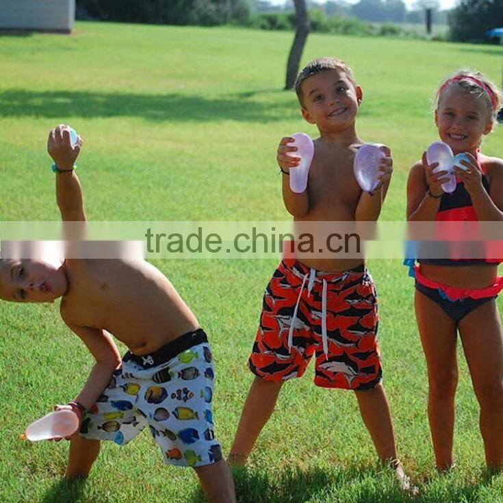 Summer cooling game latex water balloon bunch kid toy adult team game for fun