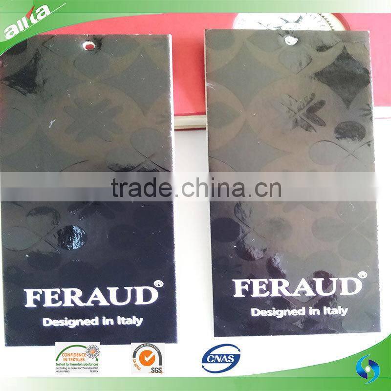 Hangzhou hangtag factory, paper hang tag, printable tags