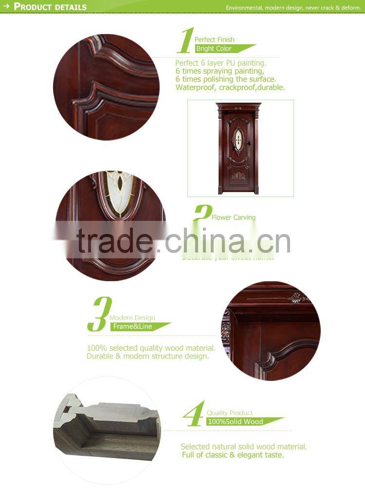 exotic Cherry wood main door carving designs