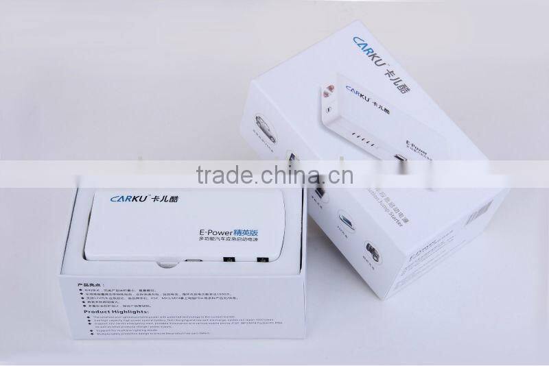 portable multifunction mini carku jump starter compressor