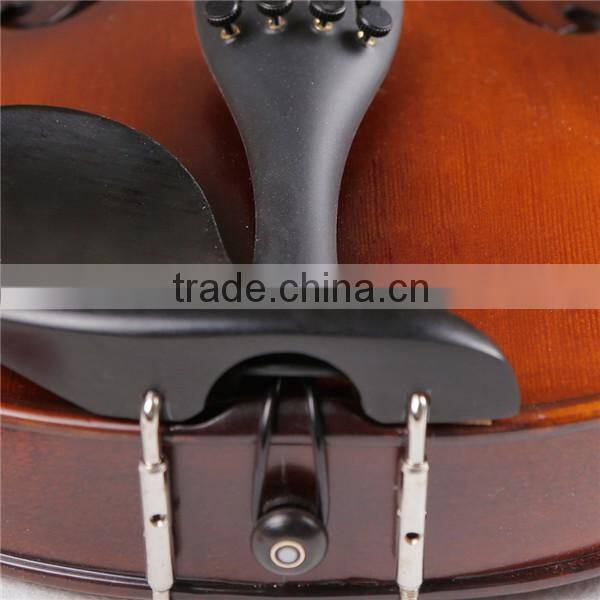 Unvarnished Violin Ebony Accessories Violin Hot Sale In USA Brand Violin 1/2