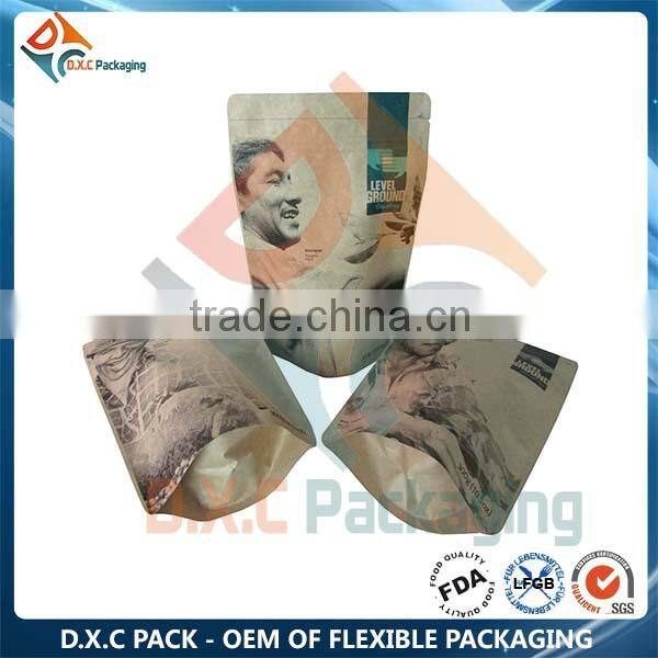 Free Sample Aluminium Foil Plastic Plastic Bags With Zipper