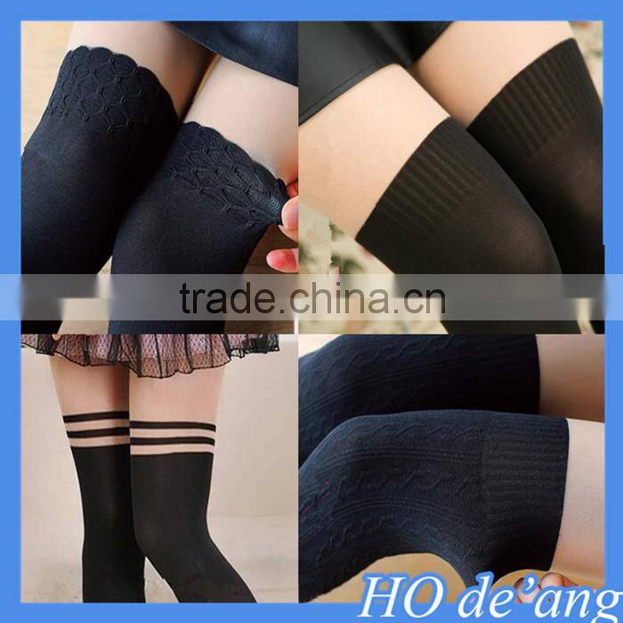 Hogift 2016 hot selling Japanese Harajuku stitching stockings pantyhose girls Tattoo stockings