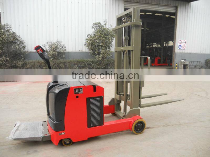 1.0ton Counter Balance stacker lifting 3000mm with CE