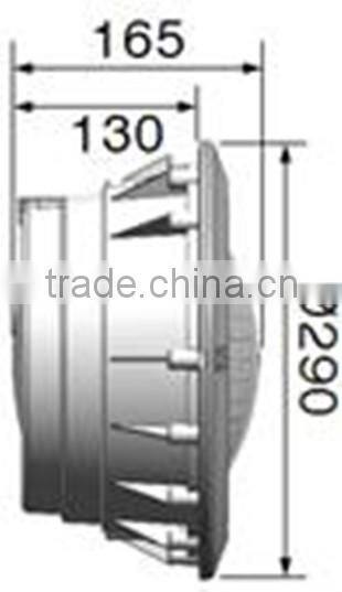 12W DMX512 remote control LED underwater light RGB